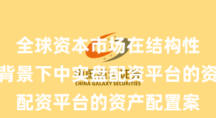 全球资本市场在结构性行情阶段背景下中实盘配资平台的资产配置案