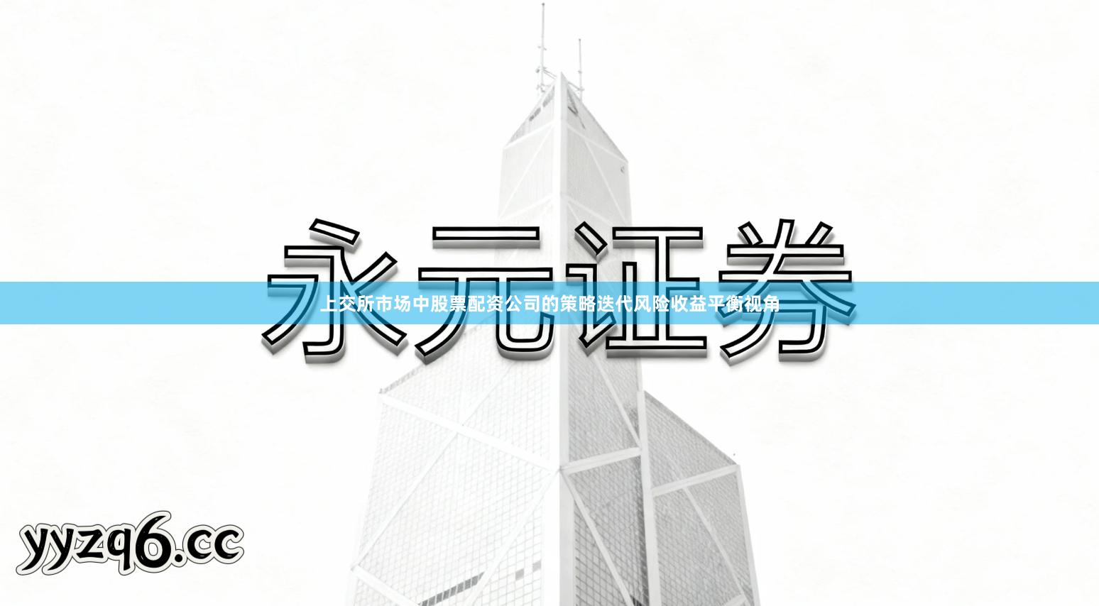 上交所市场中股票配资公司的策略迭代风险收益平衡视角