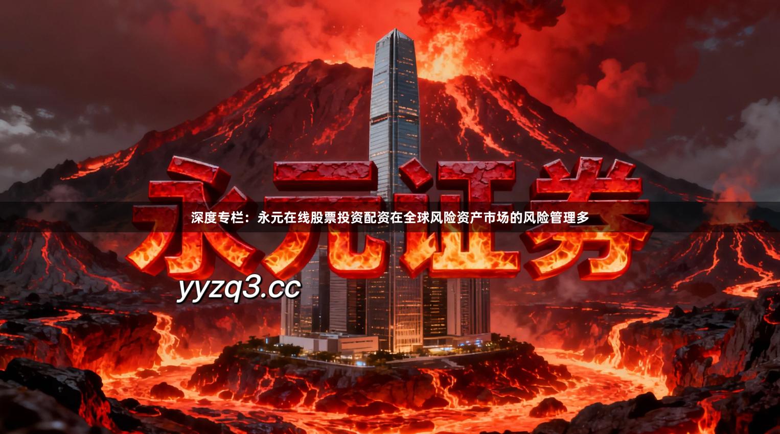 深度专栏：永元在线股票投资配资在全球风险资产市场的风险管理多